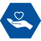 icon-helfen grafische darstellung einer warnleuchte