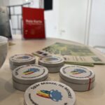 Infostand der Fachstelle Glücksspielsucht in den Pasing Arcaden